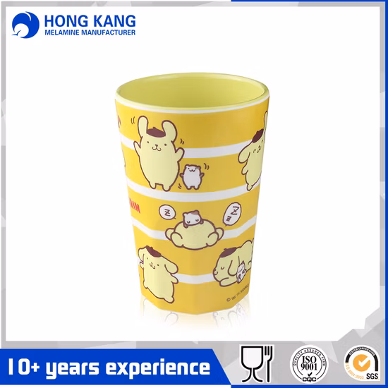 Promotion Custom Plastic Travel Coffee Melamine Mug with Handle