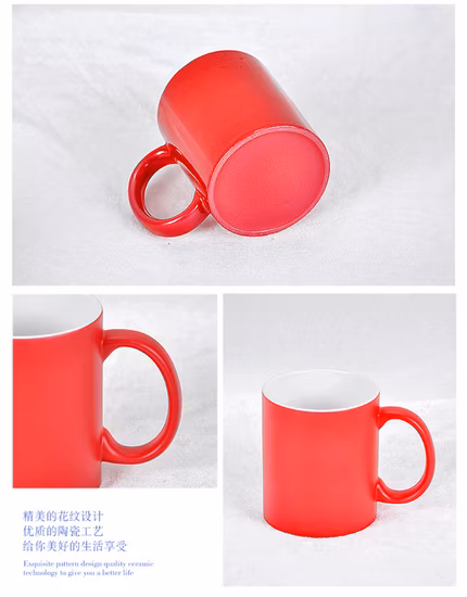 Promotional Porcelain Tea Cup, Ceramic Mug with Customized Print